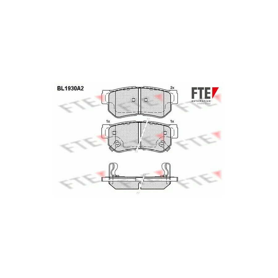 FTE Bl1930A2 Brake Pad Set