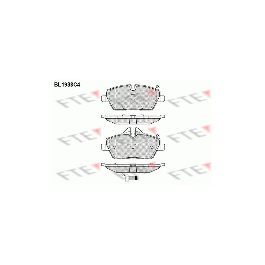 FTE Bl1938C4 Brake Pad Set