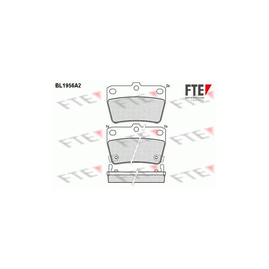 FTE Bl1956A2 Brake Pad Set