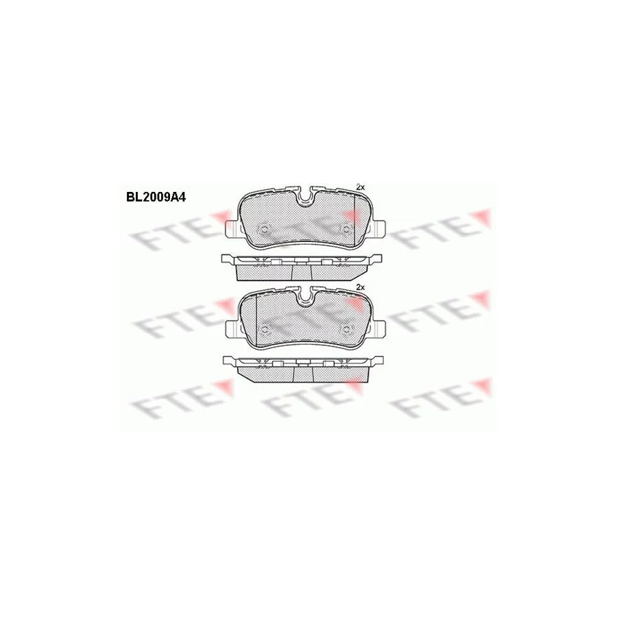 FTE Bl2009A4 Brake Pad Set
