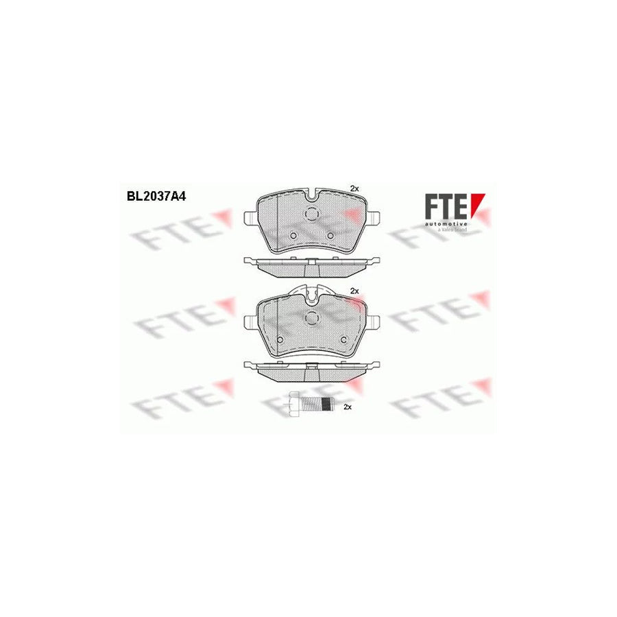 FTE Bl2037A4 Brake Pad Set