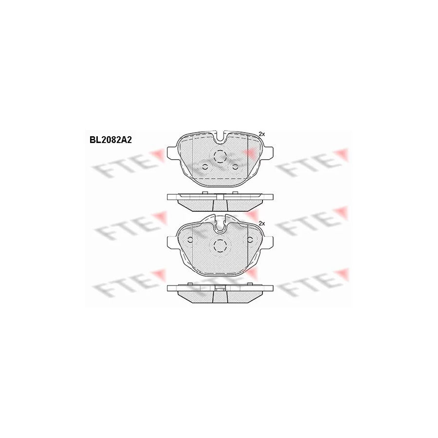 FTE Bl2082A2 Brake Pad Set