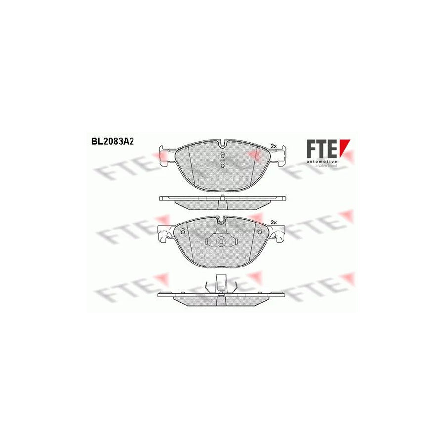 FTE Bl2083A2 Brake Pad Set