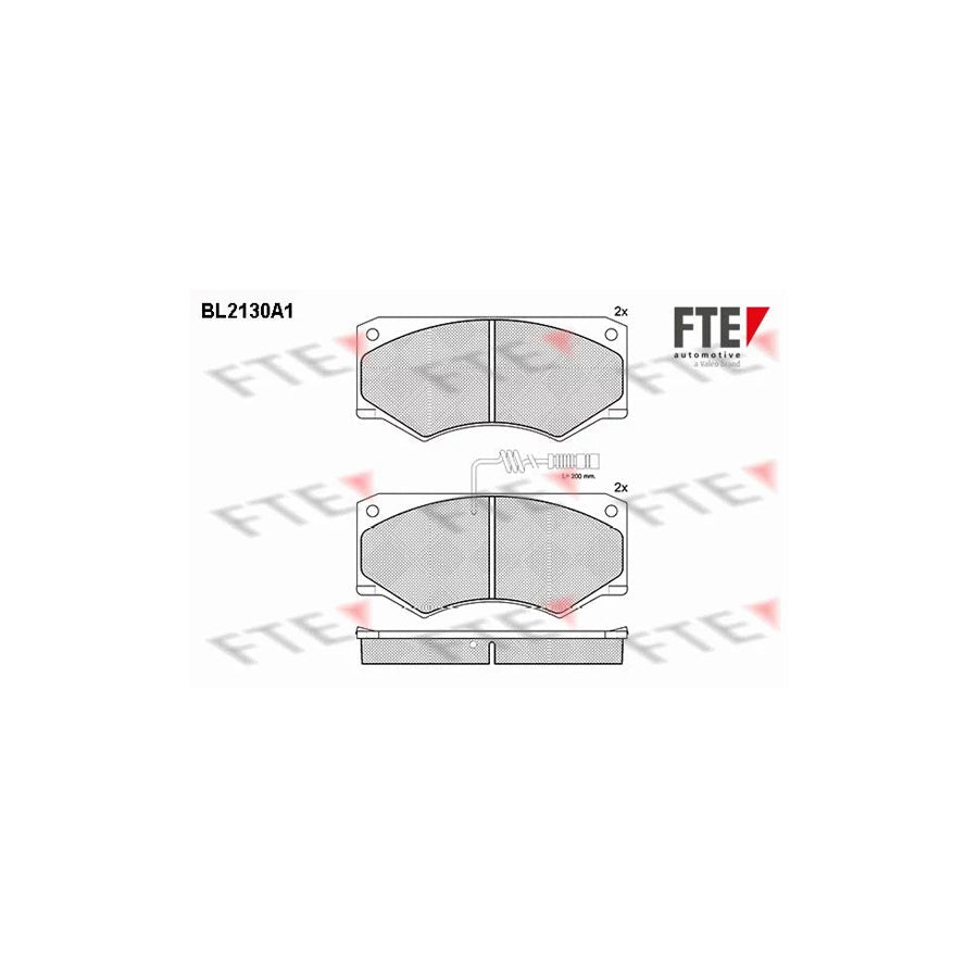 FTE Bl2130A1 Brake Pad Set