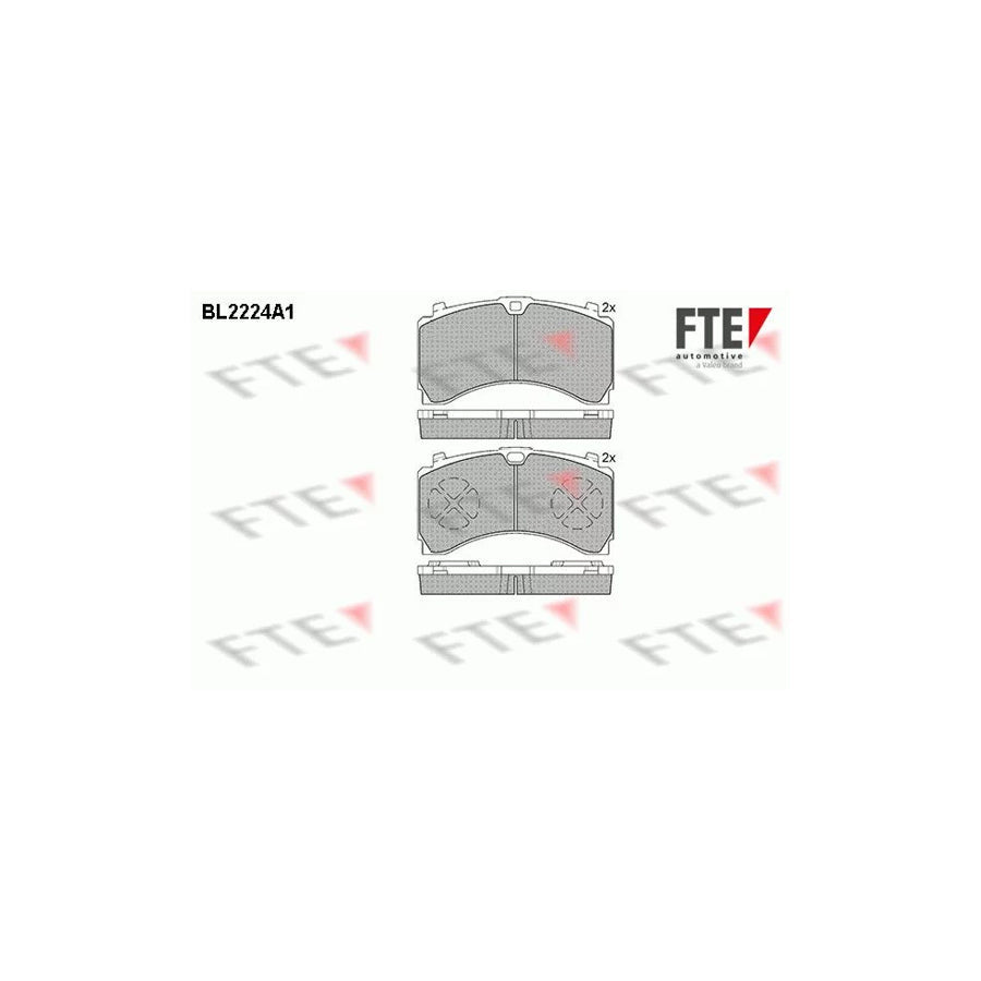 FTE Bl2224A1 Brake Pad Set
