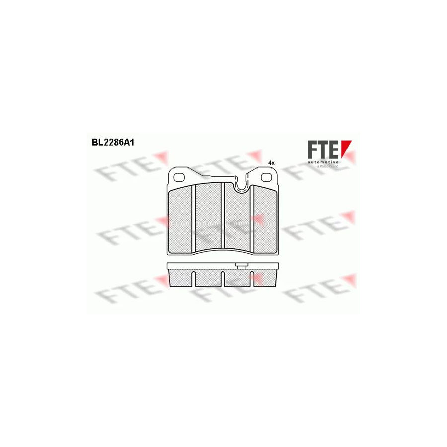 FTE Bl2286A1 Brake Pad Set