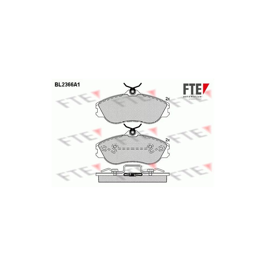 FTE Bl2366A1 Brake Pad Set