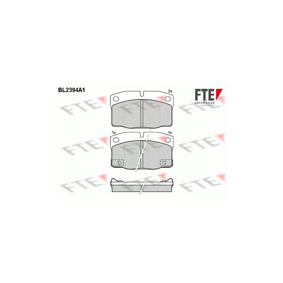FTE Bl2394A1 Brake Pad Set