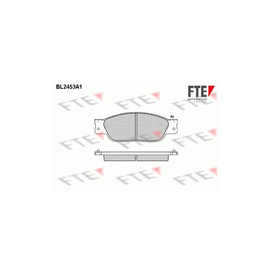 FTE Bl2453A1 Brake Pad Set for Lincoln Ls Saloon