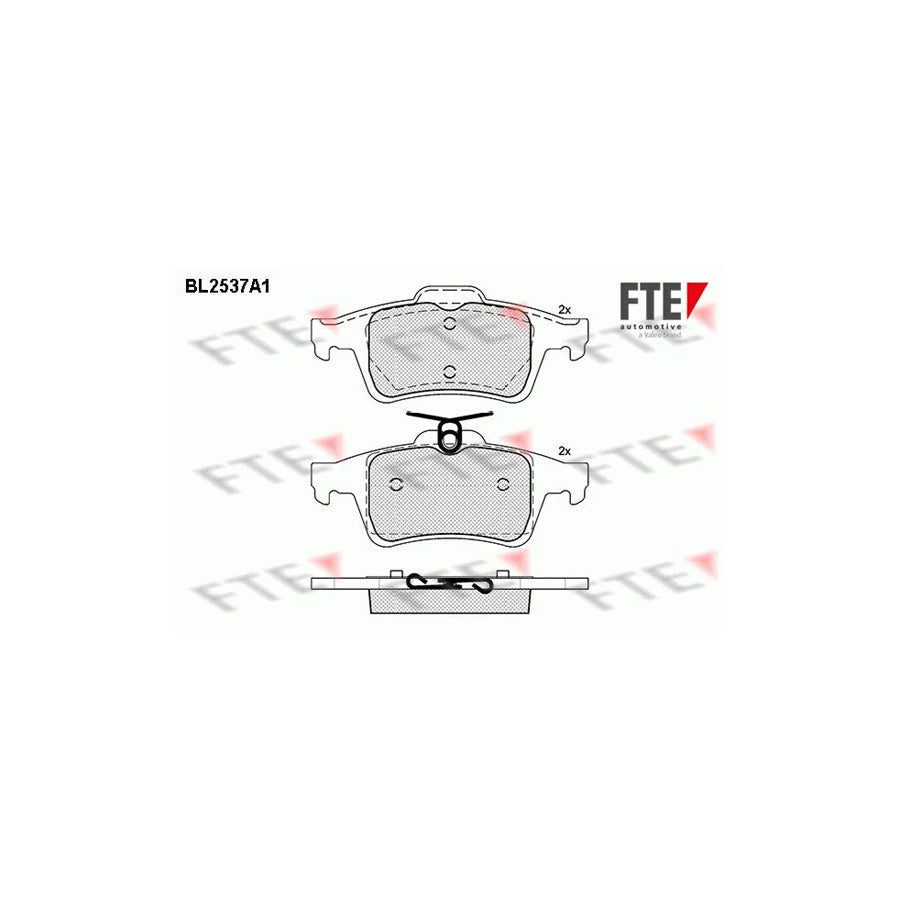 FTE Bl2537A1 Brake Pad Set