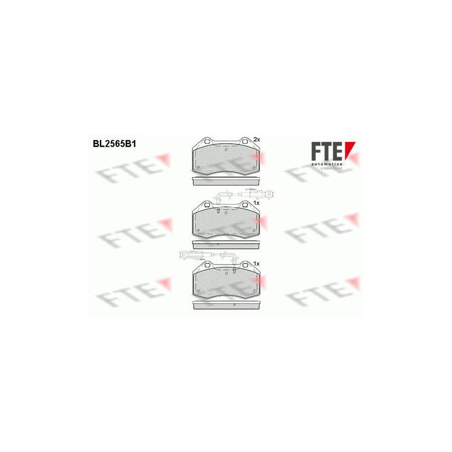 FTE Bl2565B1 Brake Pad Set
