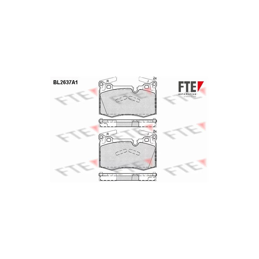 FTE Bl2637A1 Brake Pad Set