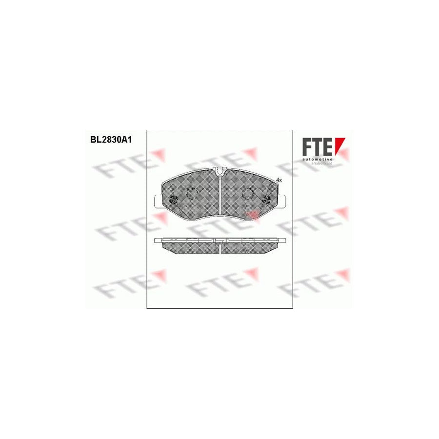 FTE Bl2830A1 Brake Pad Set