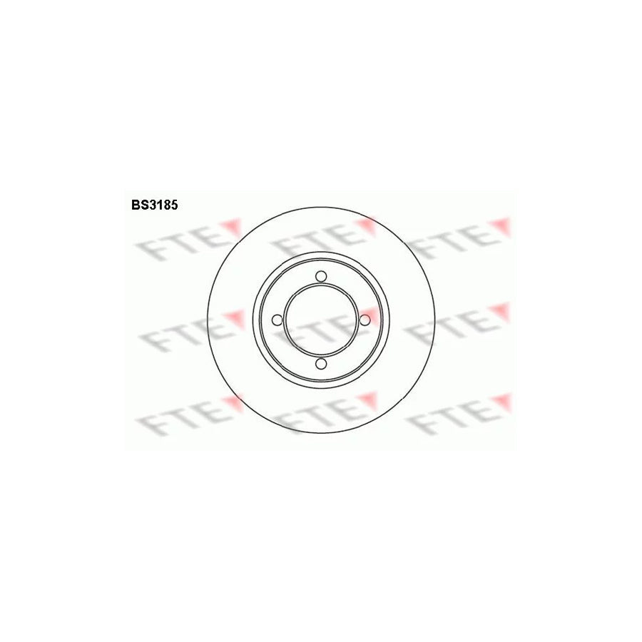 FTE Bs3185 Brake Disc