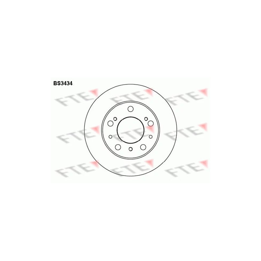 FTE Bs3434 Brake Disc