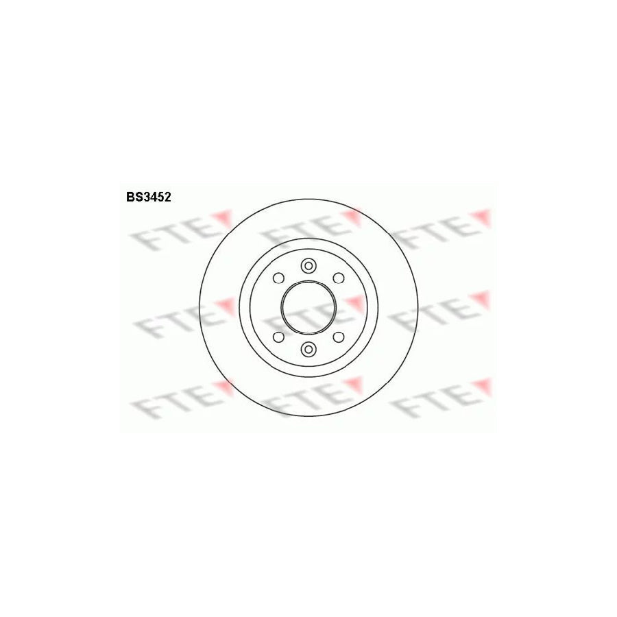 FTE Bs3452 Brake Disc