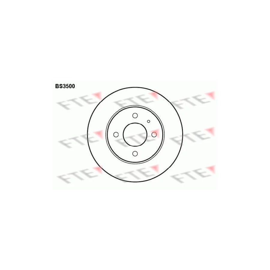 FTE Bs3500 Brake Disc