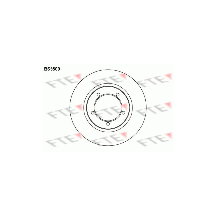 FTE Bs3509 Brake Disc