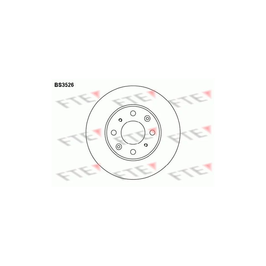 FTE Bs3526 Brake Disc