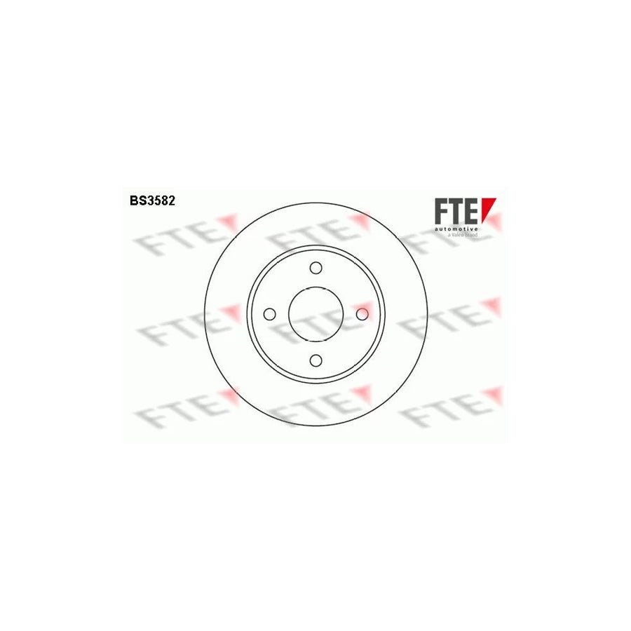 FTE Bs3582 Brake Disc