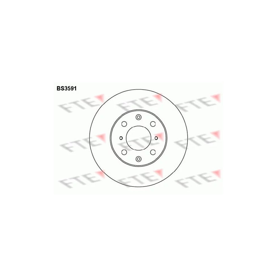 FTE Bs3591 Brake Disc