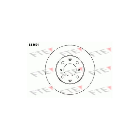 FTE Bs3591 Brake Disc