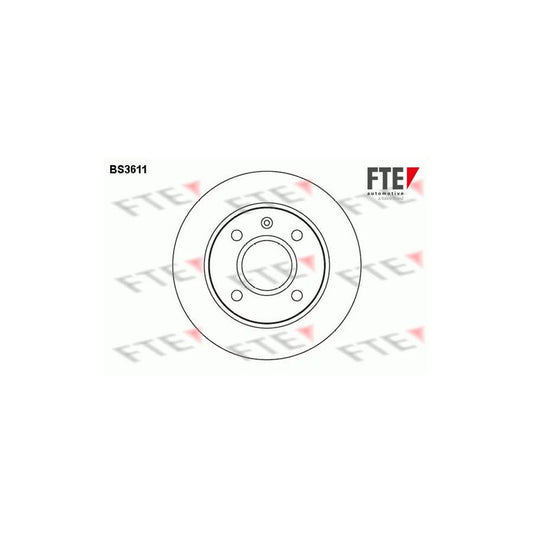 FTE Bs3611 Brake Disc