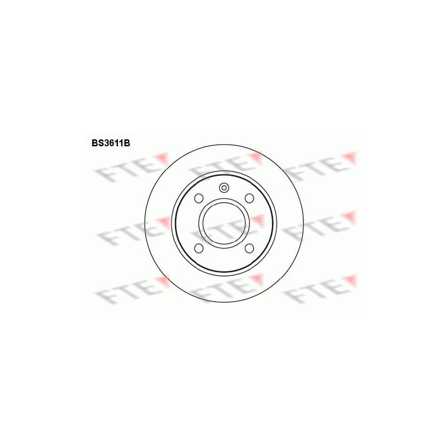 FTE Bs3611B Brake Disc