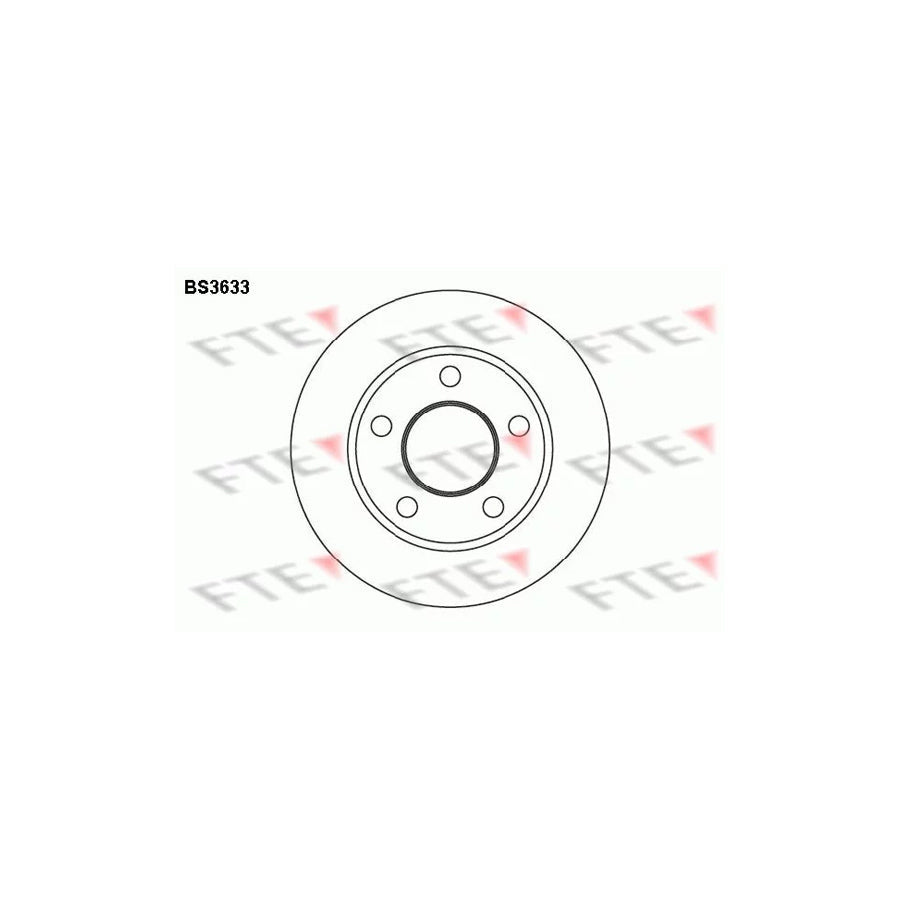 FTE Bs3633 Brake Disc