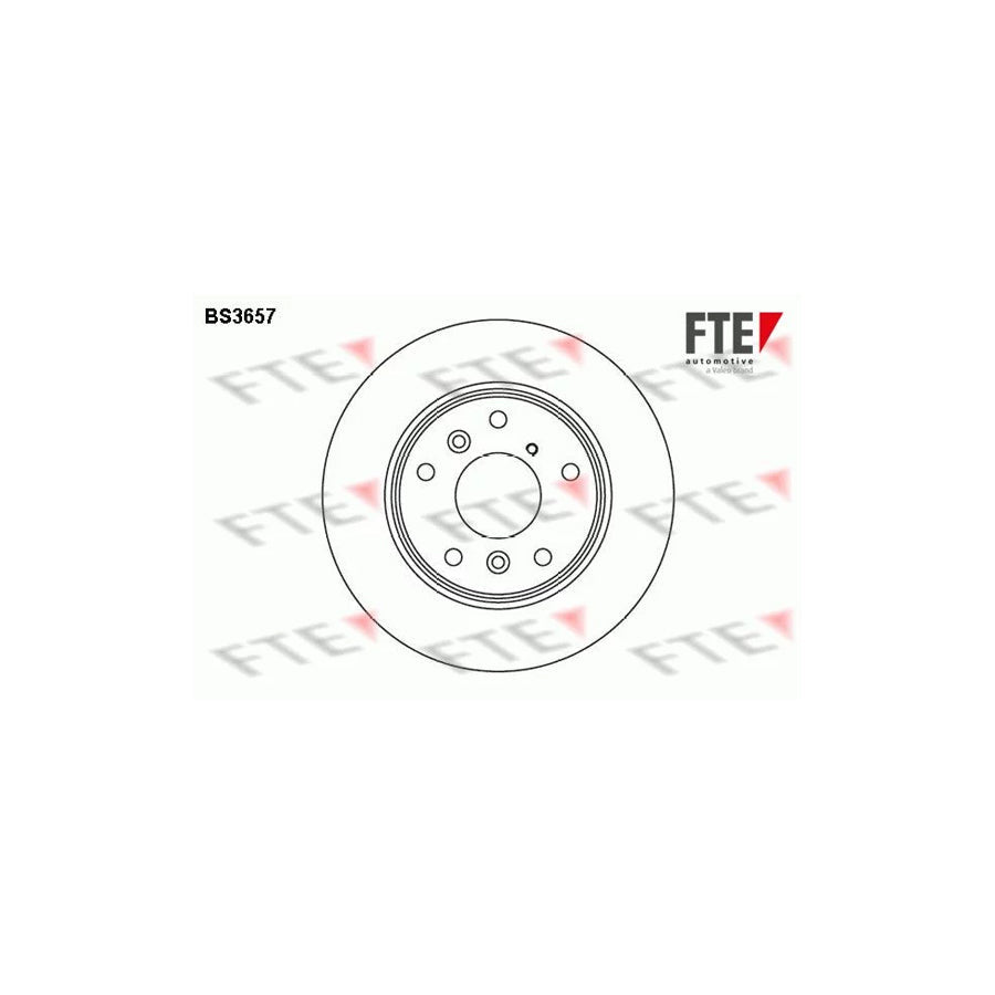 FTE Bs3657 Brake Disc for Mazda 626
