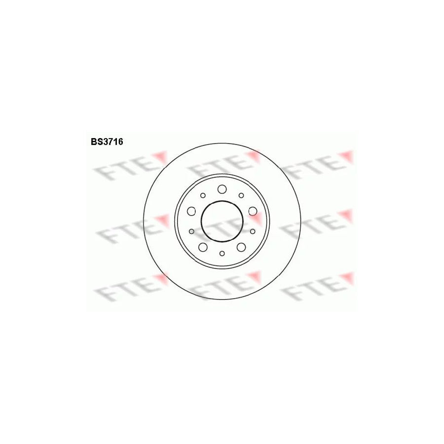 FTE Bs3716 Brake Disc
