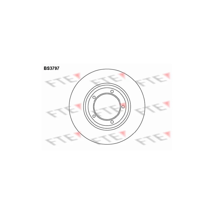 FTE Bs3797 Brake Disc