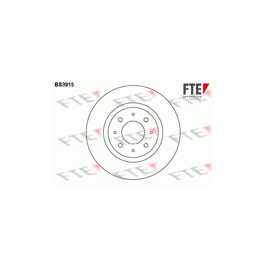 FTE Bs3915 Brake Disc for Volvo 850