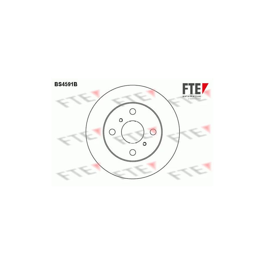FTE Bs4591B Brake Disc for Toyota Starlet