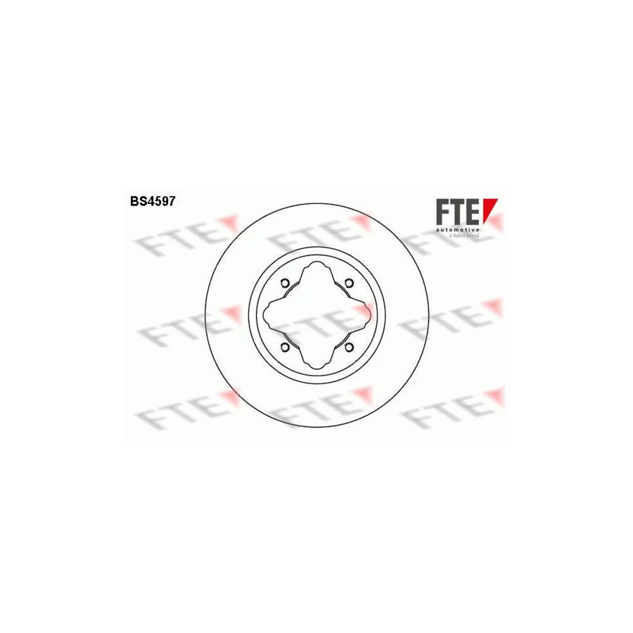 FTE Bs4597 Brake Disc for Honda Accord