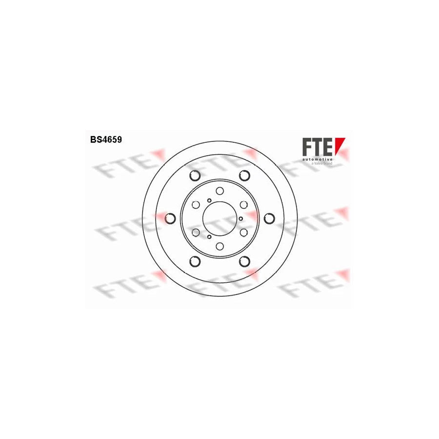 FTE Bs4659 Brake Disc for Iveco Daily