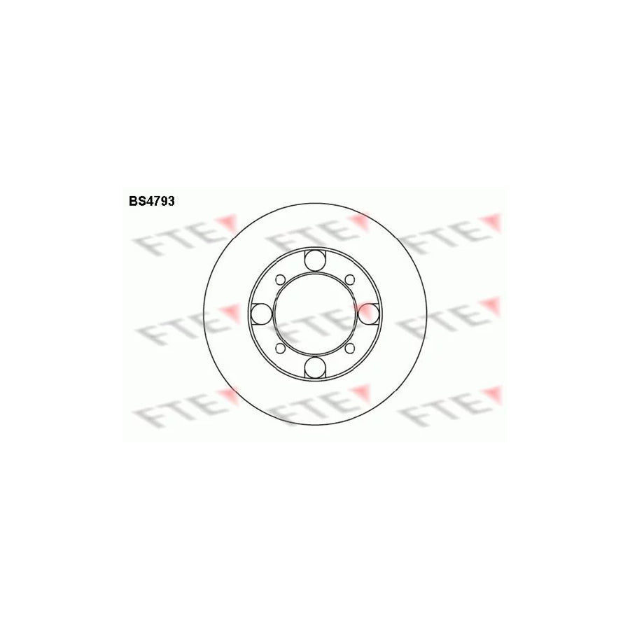 FTE Bs4793 Brake Disc
