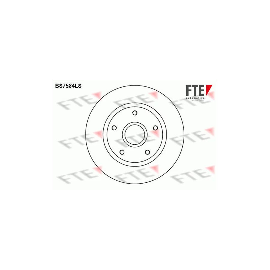 FTE Bs7584Ls Brake Disc