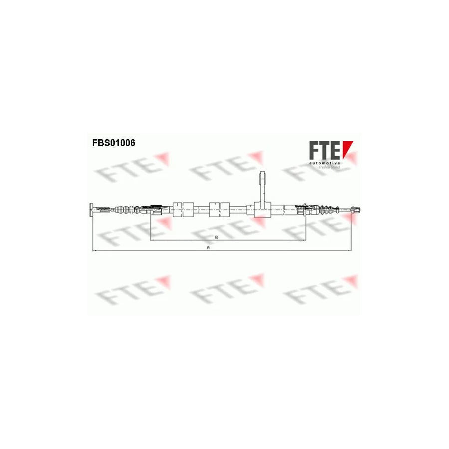 FTE Fbs01006 Hand Brake Cable for Alfa Romeo 147 (937)