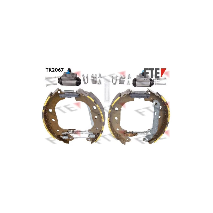 FTE Tk2067 Brake Shoe Set for Ford Focus
