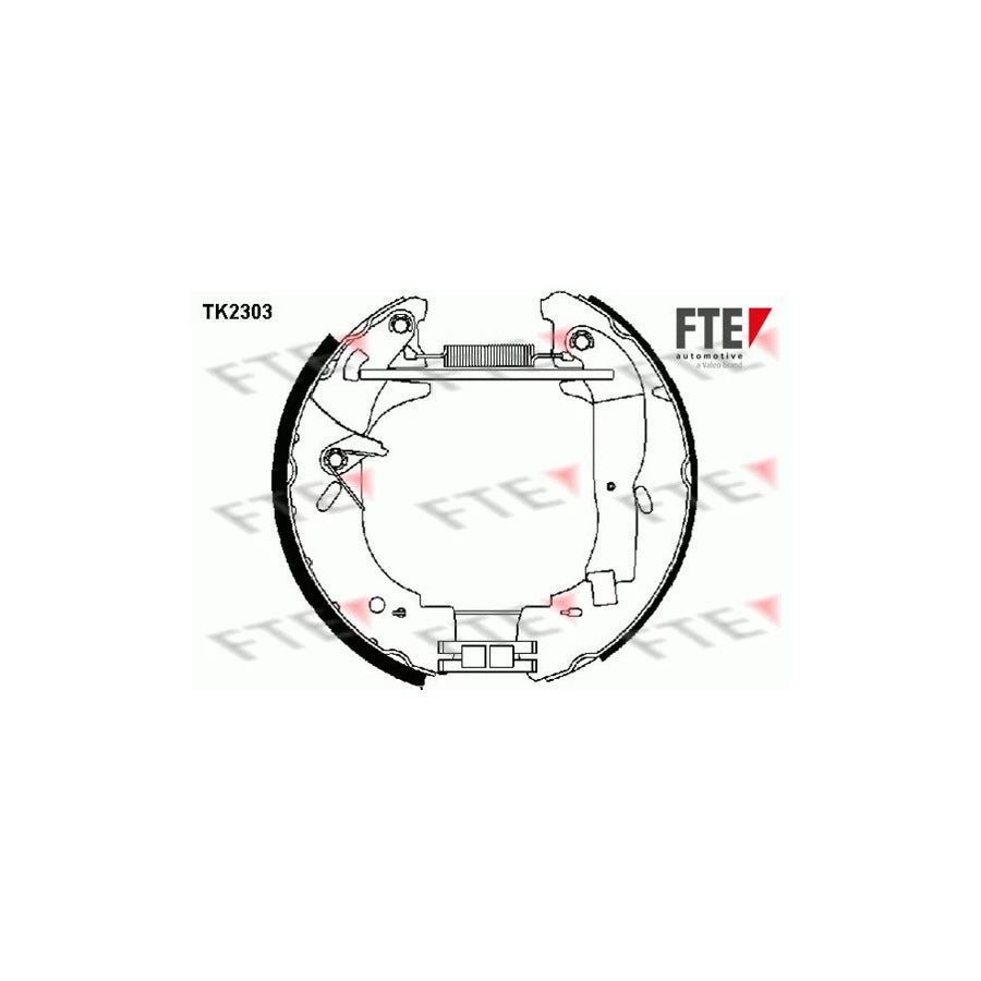 FTE Tk2303 Brake Shoe Set