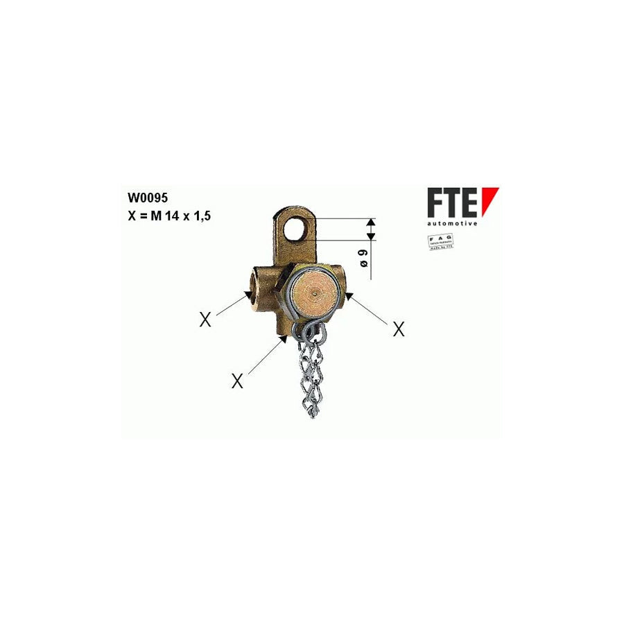 FTE W0095 Test Connection, Piping
