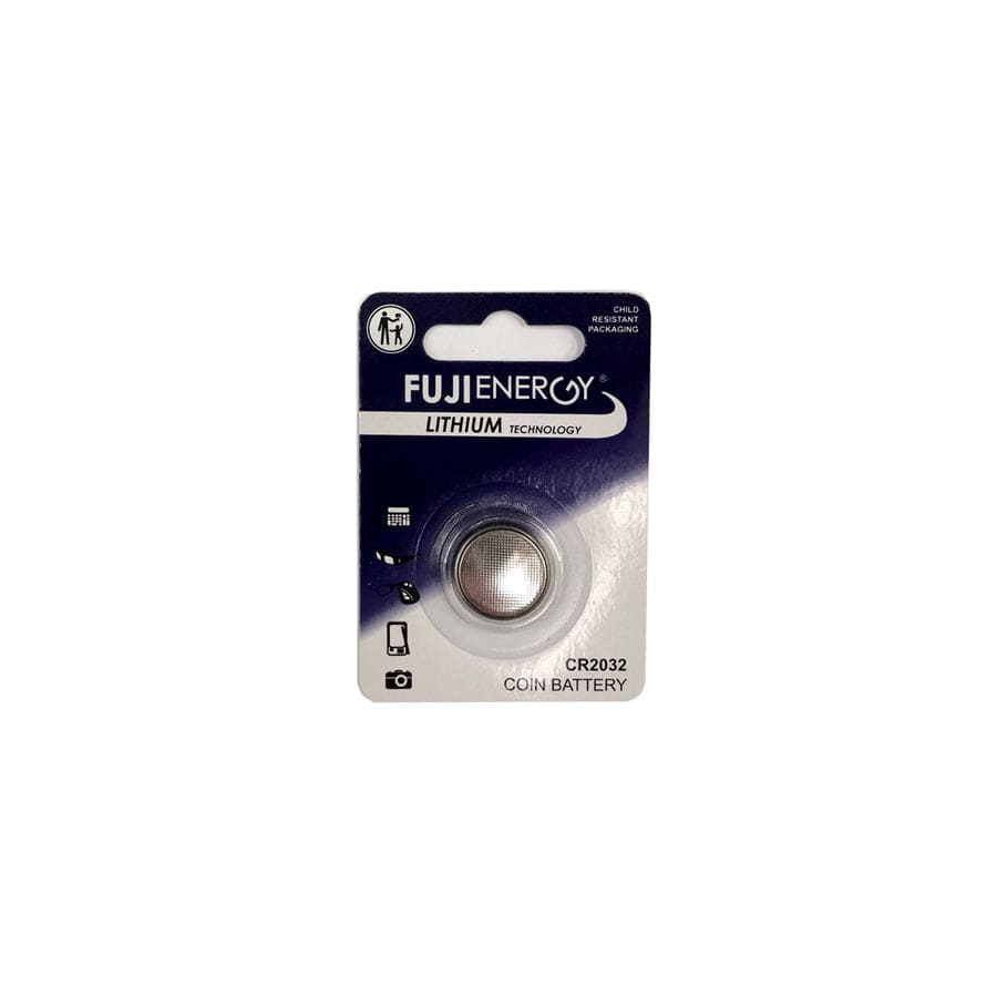 Fuji Energy Lithium CR2032 Coin Cell (Card of 1)