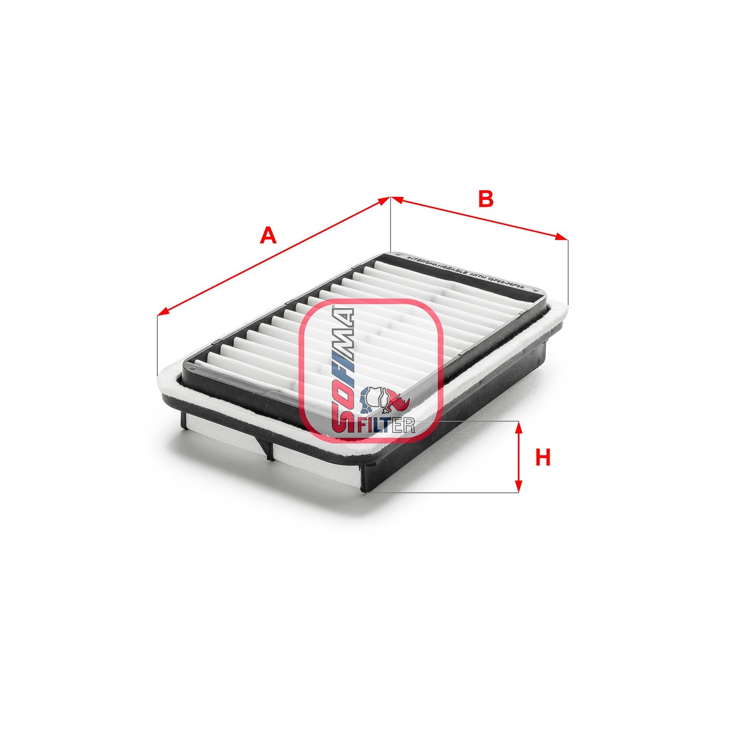 SOFIMA S0378A Air Filter