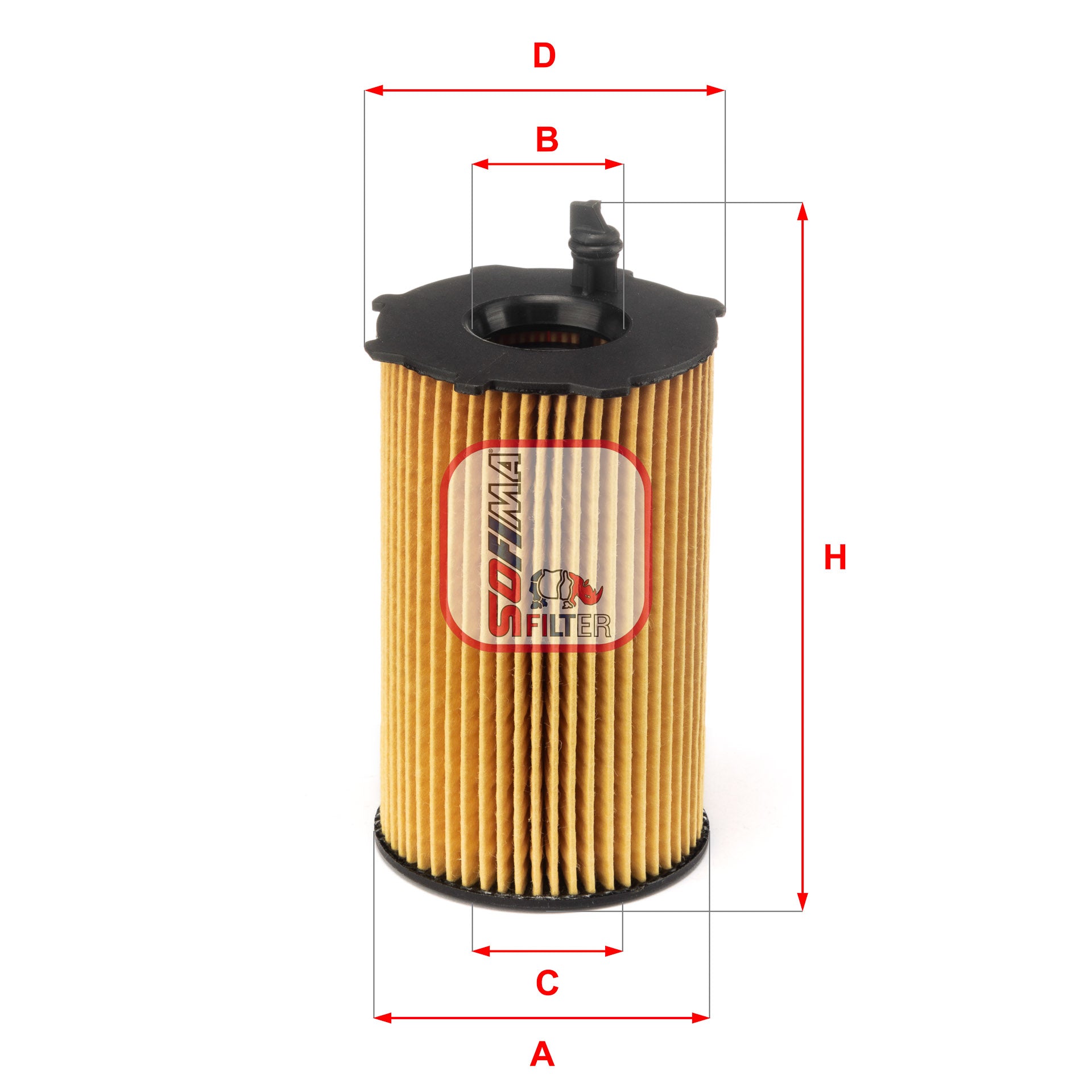 SOFIMA S5226PE Oil Filter