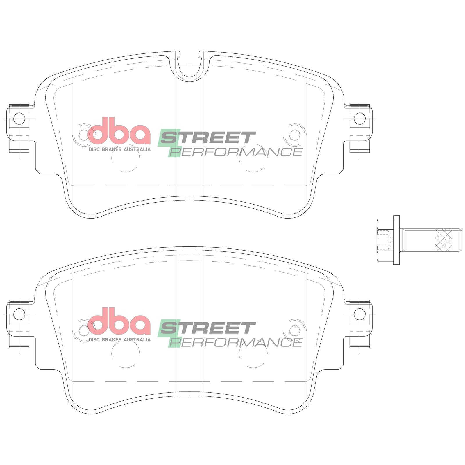 DBA DB15032SP High Performance Brake Pad Set