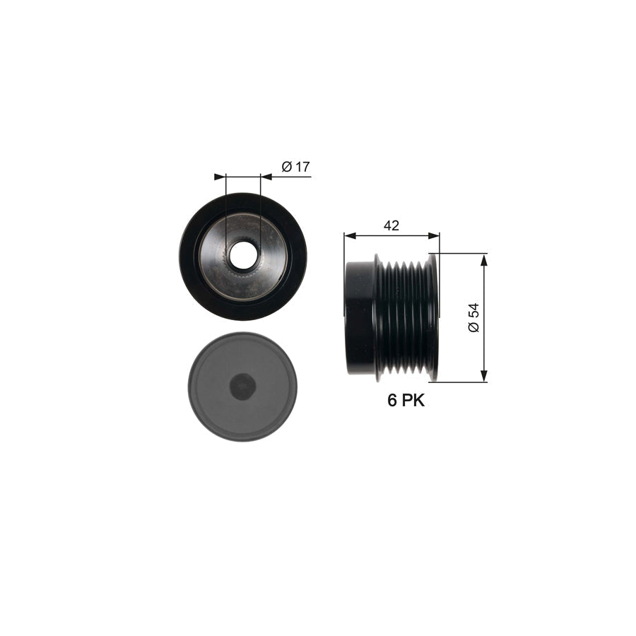Gates OAP7035 Alternator Freewheel Clutch