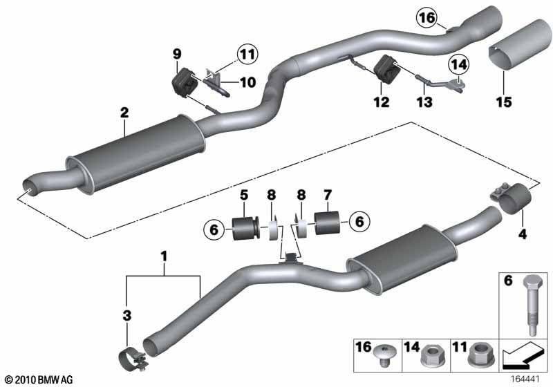 Genuine BMW 13623419443 Vibration Absorber 47 HZ | ML Performance US Car Parts