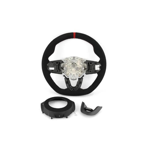 Genuine BMW 32302364769 Mini F55 Steering Wheel Rim In Alcantara (Inc. Cooper S, Cooper SD & JCW) - ML Performance US