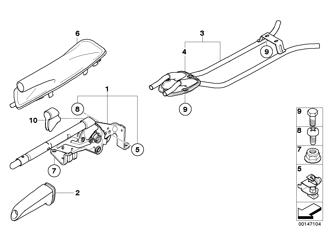 Genuine BMW 34406764924 Covering Cap | ML Performance US Car Parts